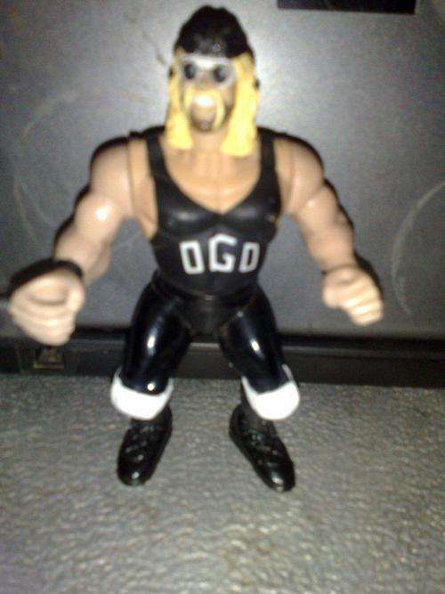 WWE unknown wrestler and manufacture.+- 14cm