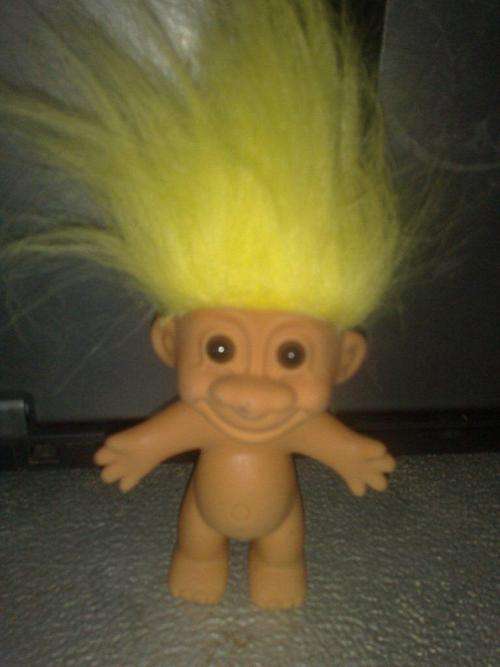 Russ Troll Naked light yellow hair +-12.5cm