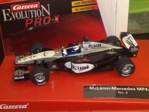 Carrera Evolution PRO-X McLaren-Mercedes MP4/17 no4 Kimi