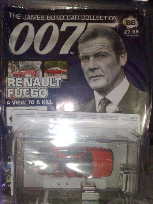 James Bond Collection Renault Fuego A View To A Kill Issue 86