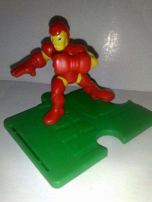 Ironman figure on piece of wimpy jigsaw +-7cmHard Plastic