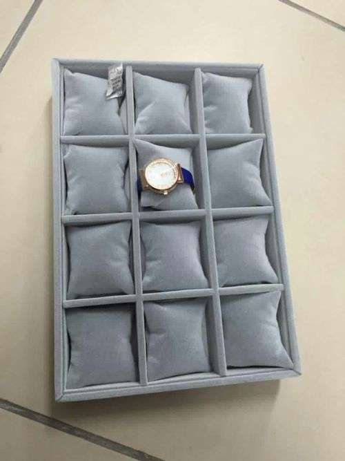 12 Slot Watch Stand/Displayer Gray Colour