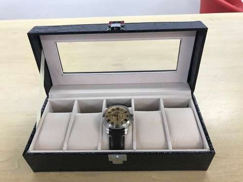 5 block watch box/watch storage