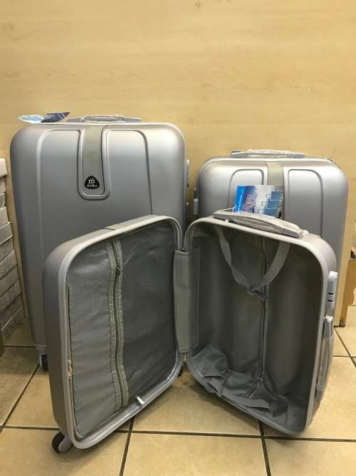 Set of 4 Suitcases Travel Trolley Luggage,ABS with Universal Wheels