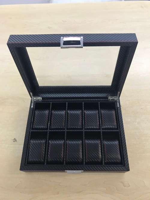 *special*10Block Watch Box Carbon Fiber Design(GTI Style)