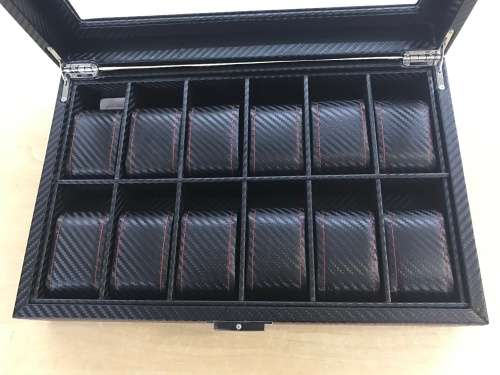 *special*12Block Watch Box Carbon Fiber Design(GTI Style)