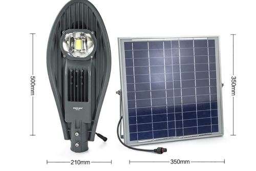 30w Solar Powered Panel LED Automatic Control Street Light Outdoor Flood Lights