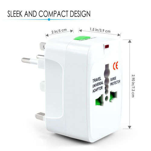Universal Power Plug Adapter Electric Converter US/AU/UK/EU International Socket