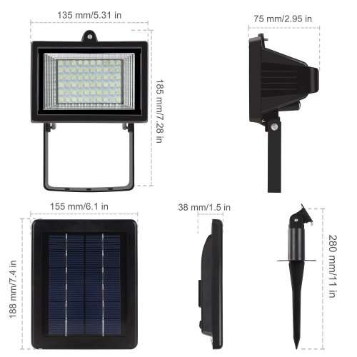 led solar flood lights,   solar led flood lights