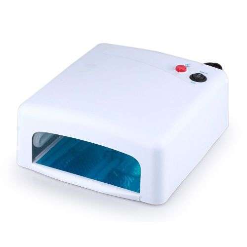 Details about  36W UV Lamp Gel Polish Curing Nail Art Dryer Manicure with 120sec Timer 4 Bulbs