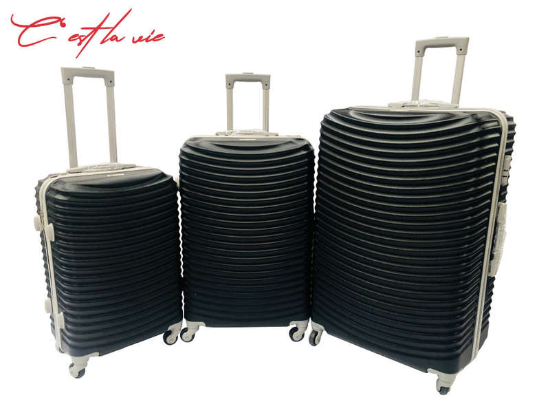 *special offer* 30 Set of 3 Suitcases Travel Trolley Luggage,ABS with Universal Wheels