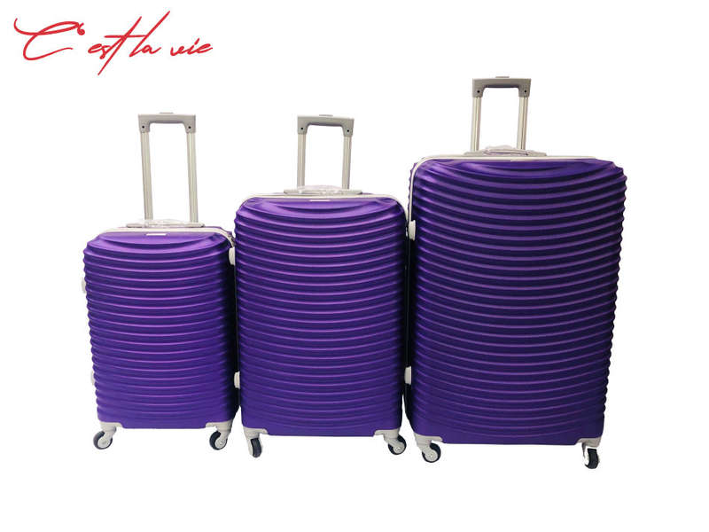 *special offer* 30 Set of 3 Suitcases Travel Trolley Luggage,ABS with Universal Wheels