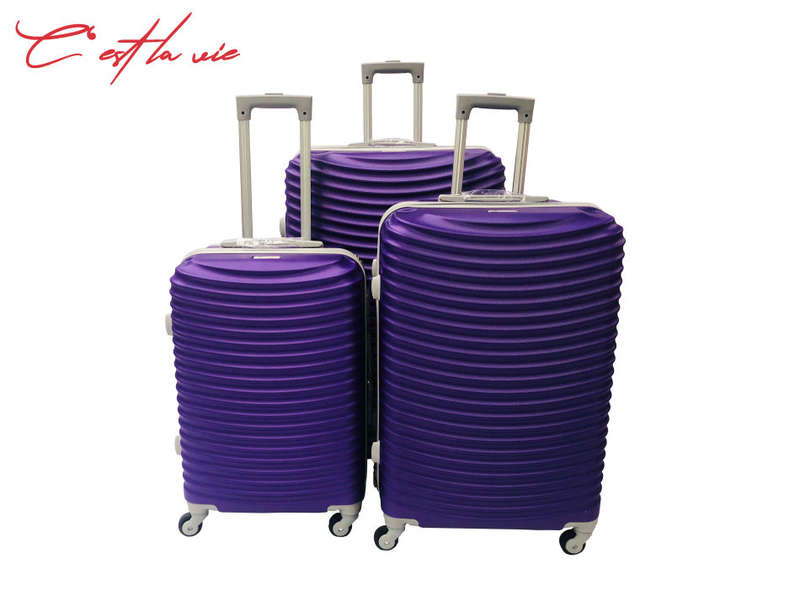*special offer* 30 Set of 3 Suitcases Travel Trolley Luggage,ABS with Universal Wheels