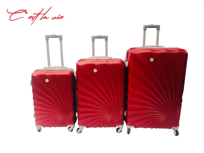 *special offer* 28 Set of 3 Suitcases Travel Trolley Luggage,ABS with Universal Wheels