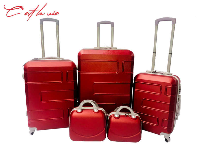 *special offer* 28 Set of 5 Suitcases Travel Trolley Luggage,ABS with Universal Wheels