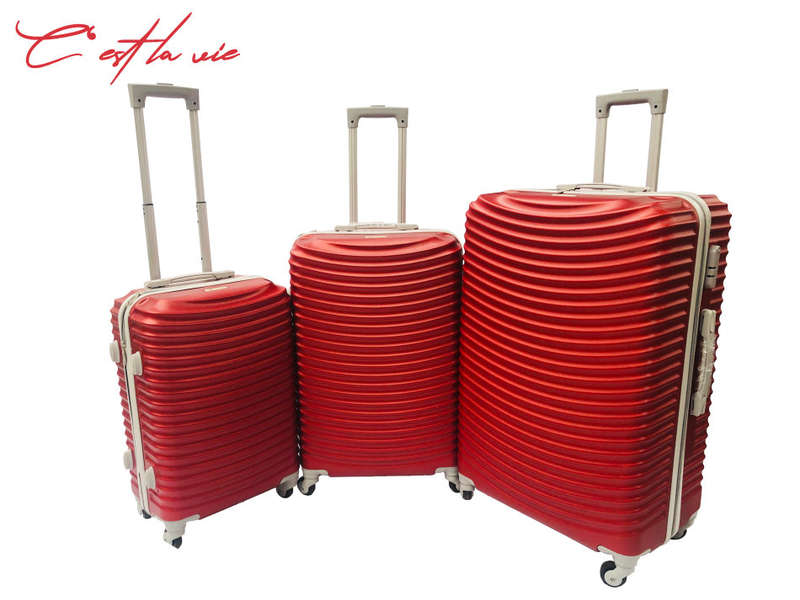 *special offer* 30 Set of 3 Suitcases Travel Trolley Luggage,ABS with Universal Wheels