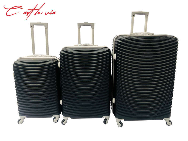*special offer* 30 Set of 3 Suitcases Travel Trolley Luggage,ABS with Universal Wheels