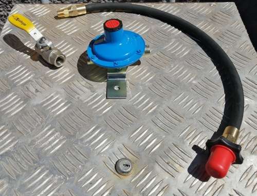 Lpg regulator + extra (NEW)