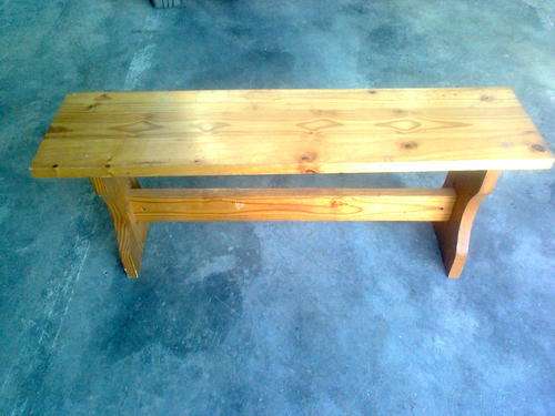 Solid Wood Bench