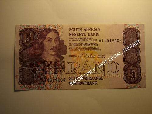 South Africa R5 CL Stals 1st Issue 2 Bank notes Crazy R1 Start!!!!