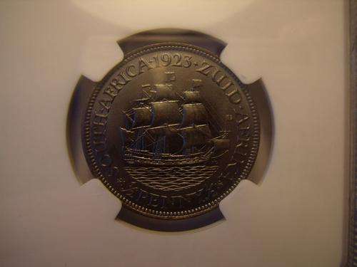 South Africa 1923 Half Penny NGC MS65BN SECOND FINEST!!! Crazy R1 Start!!!