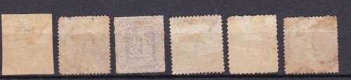 HAMBURG - 1859 TO 1867 - SG 27 - SG 19 -- SG 45 -- SG 46 -- SG 27 AND SG 33 - MM ASPER SCAN HIGH CV