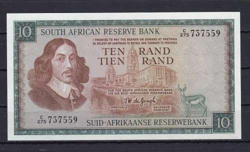 2 X TW DE JONGH = 1975 - R10 IN SEQUENCE - AS PER SCAN