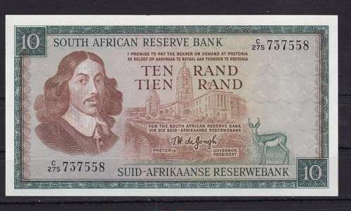 2 X TW DE JONGH = 1975 - R10 IN SEQUENCE - AS PER SCAN