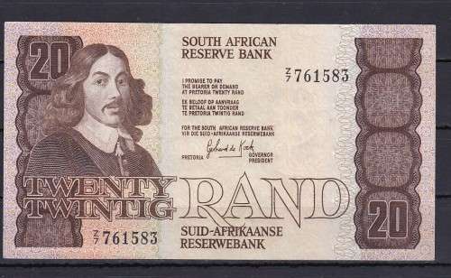 GPC DE KOCK - 1981 - Z 7 - REPLACEMENT NOTE AS PER SCAN - IN UNC R700