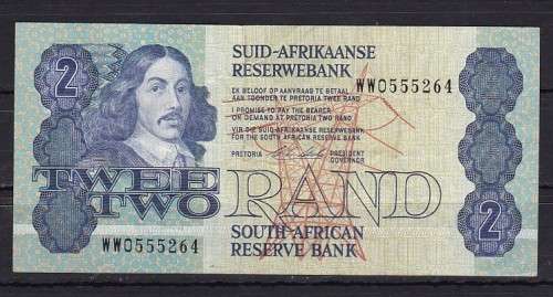TWO RAND - CL STALS - 1990 - WW - REPLACEMENT NOTE AS PER SCAN