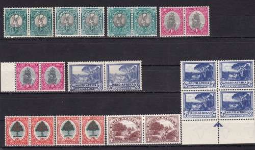 UNION OF SOUTH AFRICA - SELECTION OF VERY FINE - MM -- LMM AND UMM STAMPS