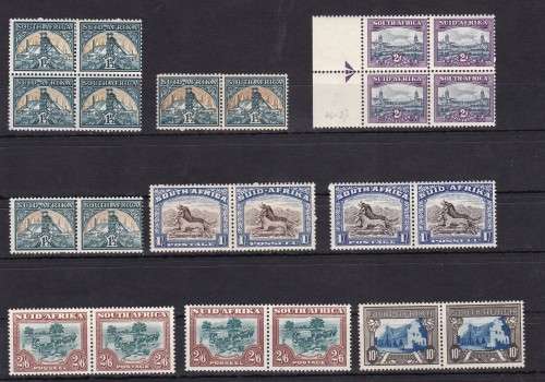 UNION OF SOUTH AFRICA - SELECTION OF VERY FINE - MM -- LMM AND UMM STAMPS