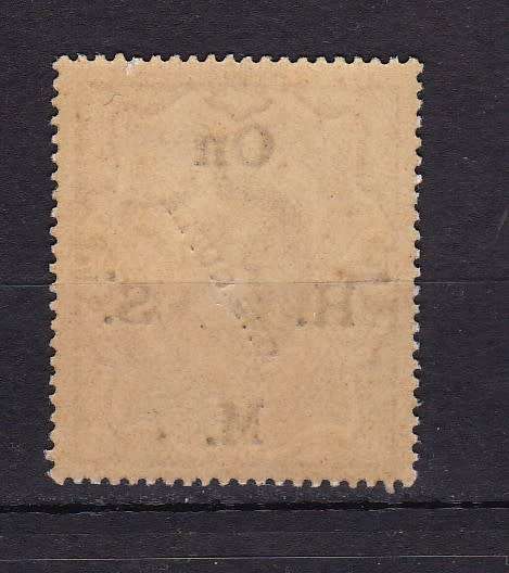 INDIA - KING EDWARD VII - 1909 - 15 RUPEES - OVPT WITH - [ O 9a ] and [ O 13 ] - SCARES - CV 160  P/