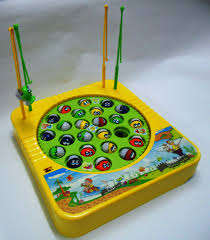 BATTERY OPERATED FISHING GAME