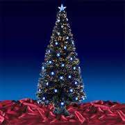 CHRISTMAS TREE BLACK  (1.8M)