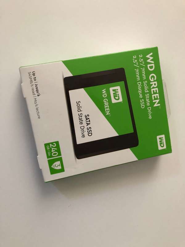 Western Digital Green 240GB Green SATA III 2.5 Inch Internal SSD Drive