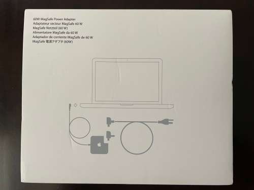 Genuine Apple 60W MagSafe Power Adapter (for MacBook and 13-inch MacBook Pro)