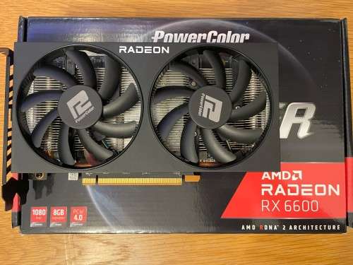 PowerColor Fighter AMD Radeon RX 6600 8GB GDDR6