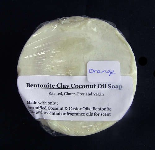 Imported Orange Scented Grass Shaving Soap Puck (2oz)