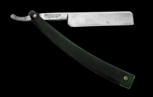 Vintage Straight Razor - Early 1900's Union Cutlery Company Spike 11/16" Quarter Hollow Ground