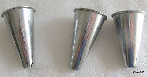 TALA FOOD PIPING NOZZLE Large Thick Writer, No 8 Large Fine 8 Star, No 8 Large 8 Star