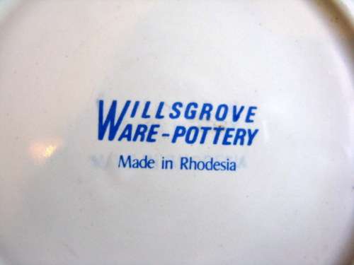 GOLDEN JUBILEE 1925-1975 N.F.W.I.R (NATIONAL FED OF WOMENS INST. OF RHODESIA) ASHTRAY