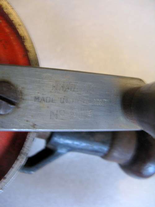 STANLEY : HAND DRILL : NO. 803 : MADE IN ENGLAND