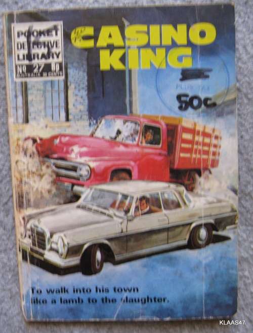 Casino King  (Pocket Detective Library No 27) Picture Story