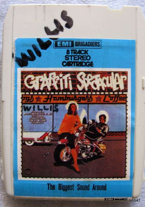 8 Track Stereo Tape  Graffiti Spectacular Various