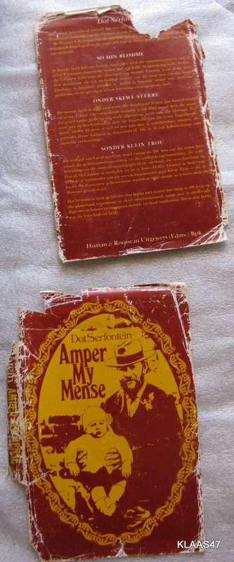 Amper My Mense - Dot Serfontein - Hardeband 1974