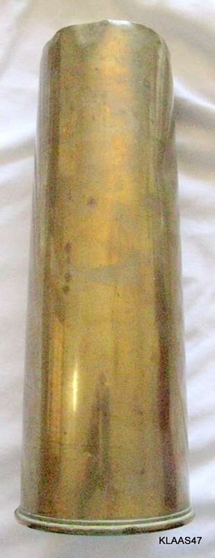 SHELL CASING : DATED - 1941:  9cm DIAMETER -  29cm HIGH : LOT 2139 RLB