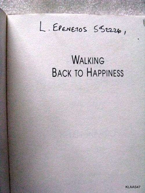 Walking Back To Happiness - My Story: Helen Shapiro with Wendy Green - P/b - F/word by Cliff Richard