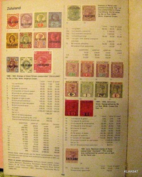 BACK COPIES OF THE SOUTH AFRICAN STAMP COLOUR CATALOGUE : 1980-1995 : 4TH - 19TH EDITION