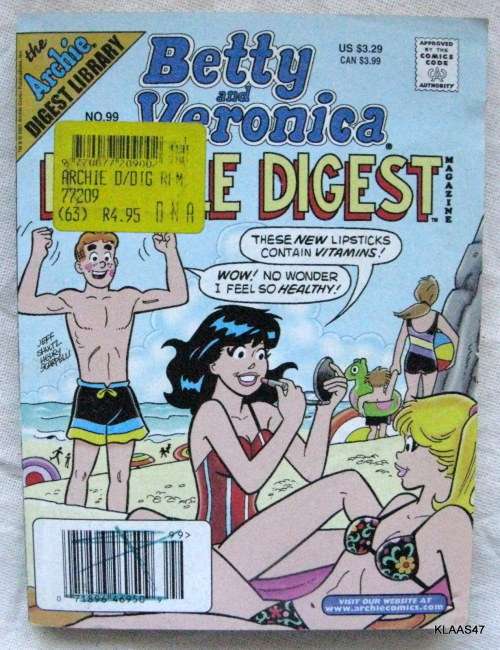 The Archie Digest Library - Betty and Veronica - Double digest No 99